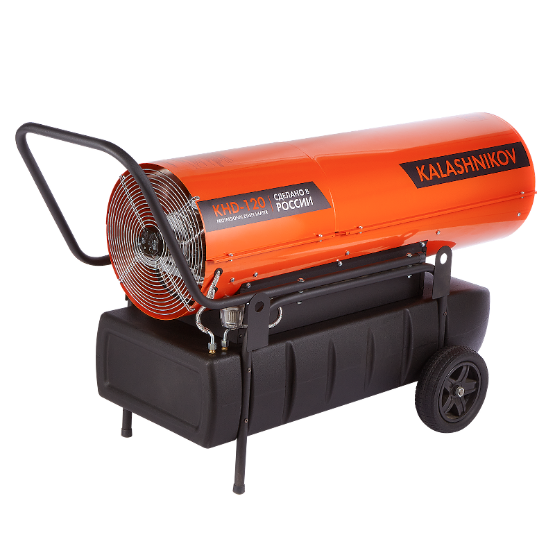 Тепловая пушка дизельная KALASHNIKOV KHD-120 (прямой нагрев)