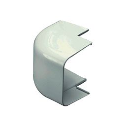 Угол пластиковый наружный 90° NICCONS (125х75мм)