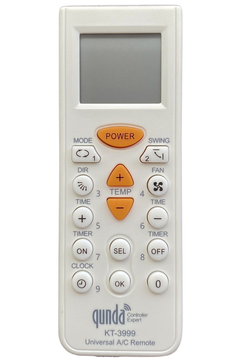 Купить Пульт для кондиционера универсальный; KT-3999 в Интернет-магазине Сlimate-shop.by. Доставка по Минску и Беларуси ☎ +375 44 5443311