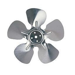 Крыльчатка вентилятора WEIGUANG (алюм.; ø154мм/34°, всасывание); AluBlade154/34S
