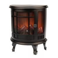 Светодиодный камин «Винтаж мини» с эффектом живого огня, черный