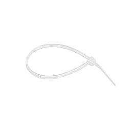 Кабельные стяжки 100х2,5, белые, 100 упак