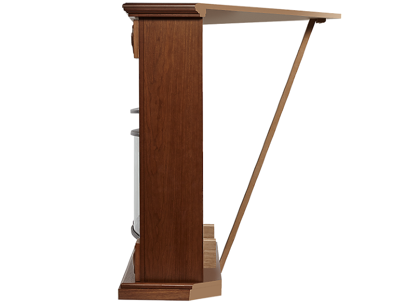 Портал Firelight Frame 30U (угловой) шпон дуб