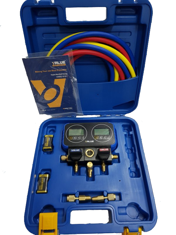 Купить Манометрический коллектор электронный VALUE NAVTEC VRM2-0101i в Интернет-магазине Сlimate-shop.by. Доставка по Минску и Беларуси  *375-29 330-39-95