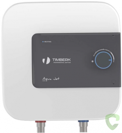 Накопительный электрический водонагреватель над мойкой Timberk Aqua Jet SWH SE1 15 VO