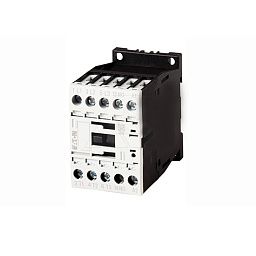 Контактор EATON DILM15-10, Uк=230VAC, 15А (20A по AC-1), 1 н.о. всп. контакт