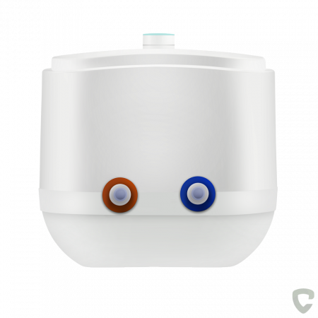 Накопительный электрический водонагреватель над мойкой Zanussi ZWH/S 10 Mini O (зеленый)