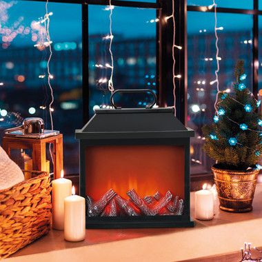 Светодиодный камин «Авангард» с эффектом живого огня