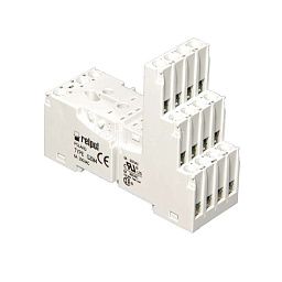 Цоколь RELPOL GZM4 к реле R4, R4N, T-R4 на рейку DIN35