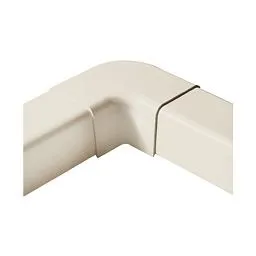 Угол пластиковый плоский 90° ARTIPLASTIC (110х75мм; белый); 1207CP-W