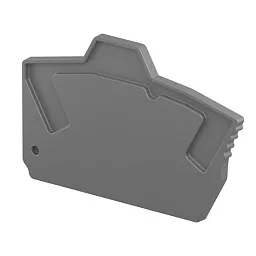 Концевой сегмент ABB EK2,5 для клемм ZK2,5..ZK6, темно-серый