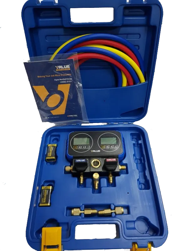 Купить Манометрический коллектор электронный VALUE NAVTEC VRM2-0101i в Интернет-магазине Сlimate-shop.by. Доставка по Минску и Беларуси  *375-29 330-39-95