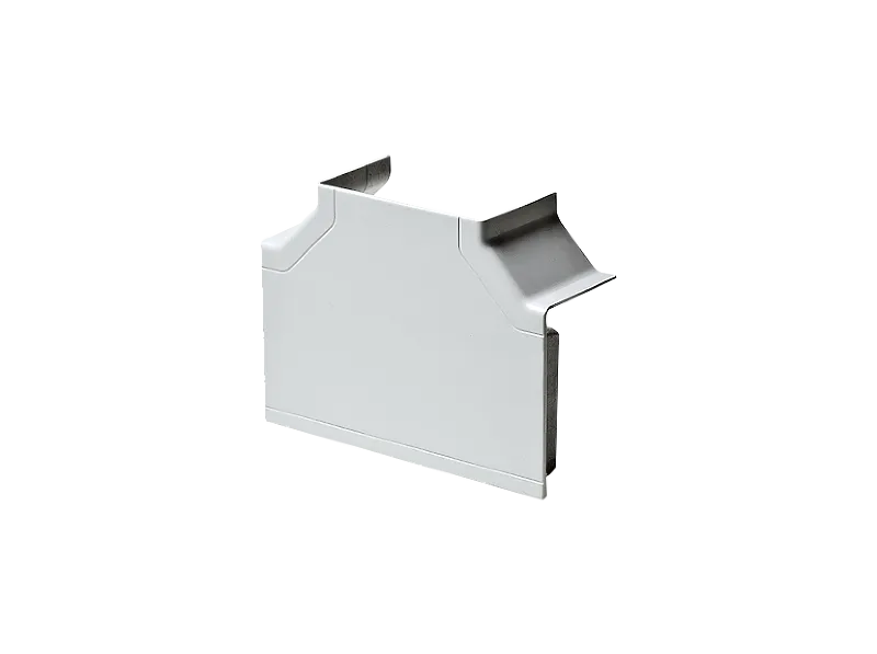 Тройник накладной 90 град. для РКК-74х55 (белый)