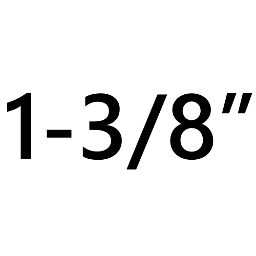 1-3/8 "